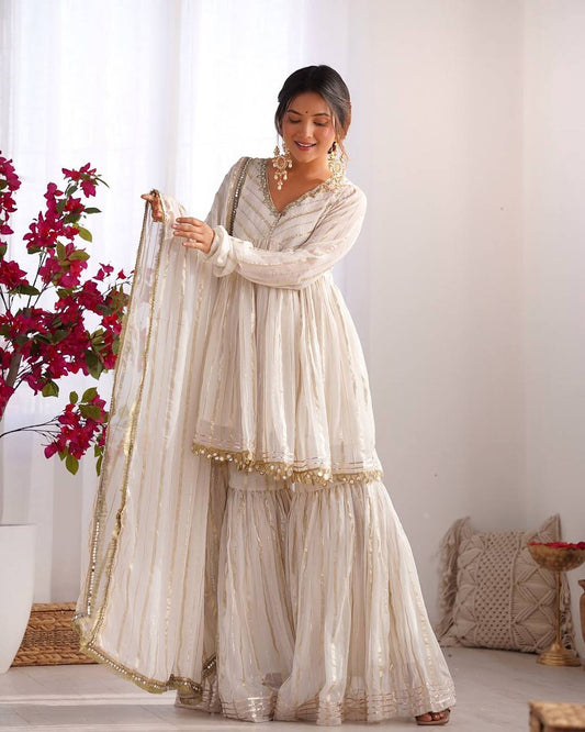 Elegant Ethnic Attire for Every Occasion | Sharara Set For Women