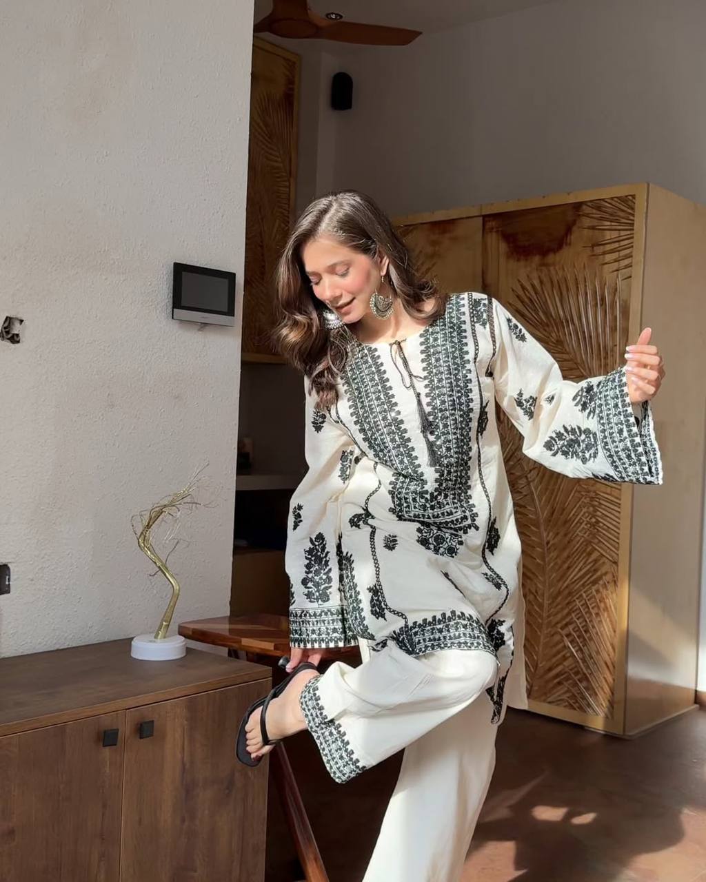 Casual Party Wear Co-Ord Sharara Set For Women