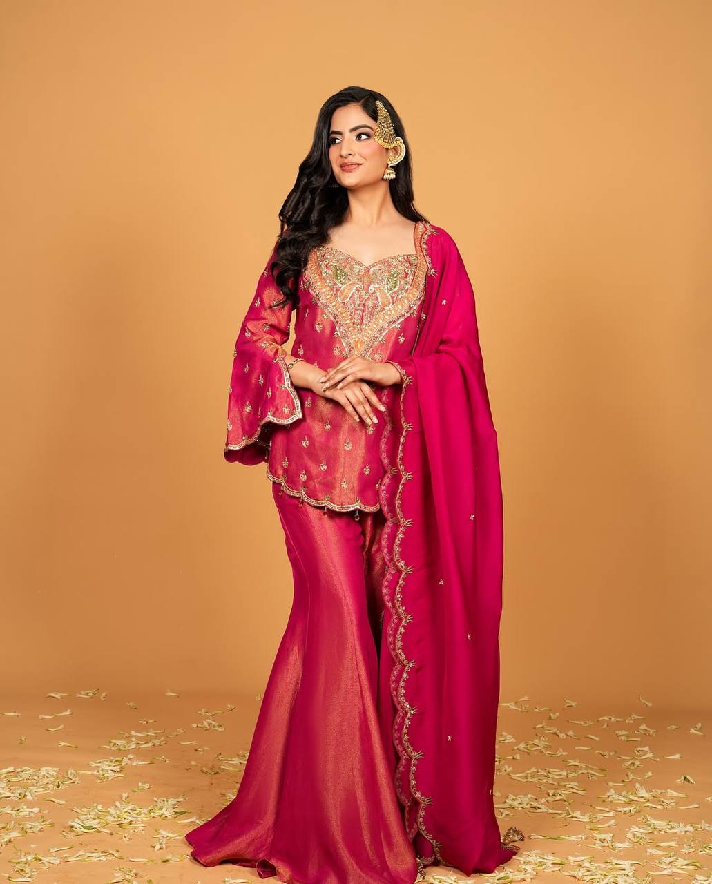 Wedding Guest Sharara Set for Women