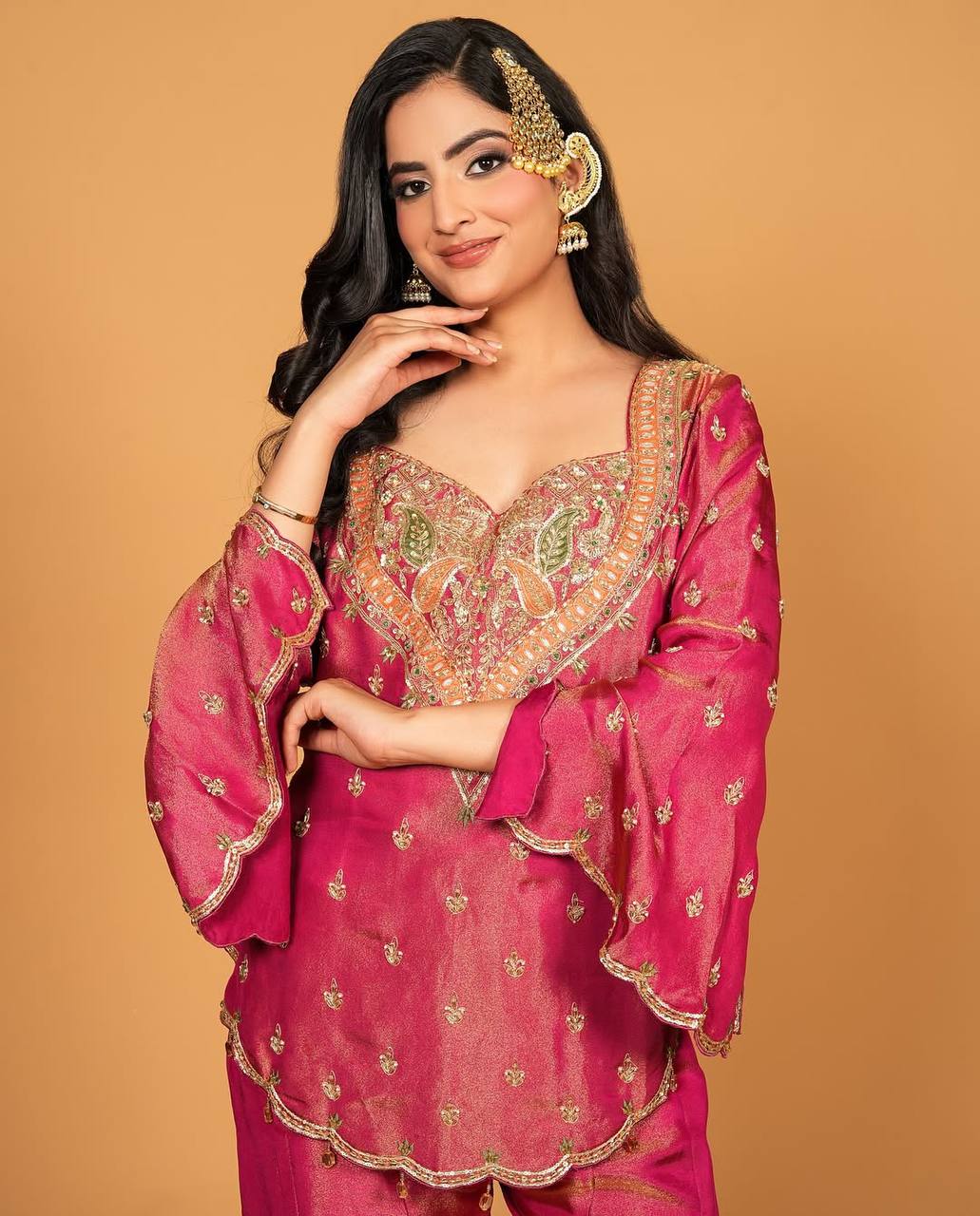 Wedding Guest Sharara Set for Women