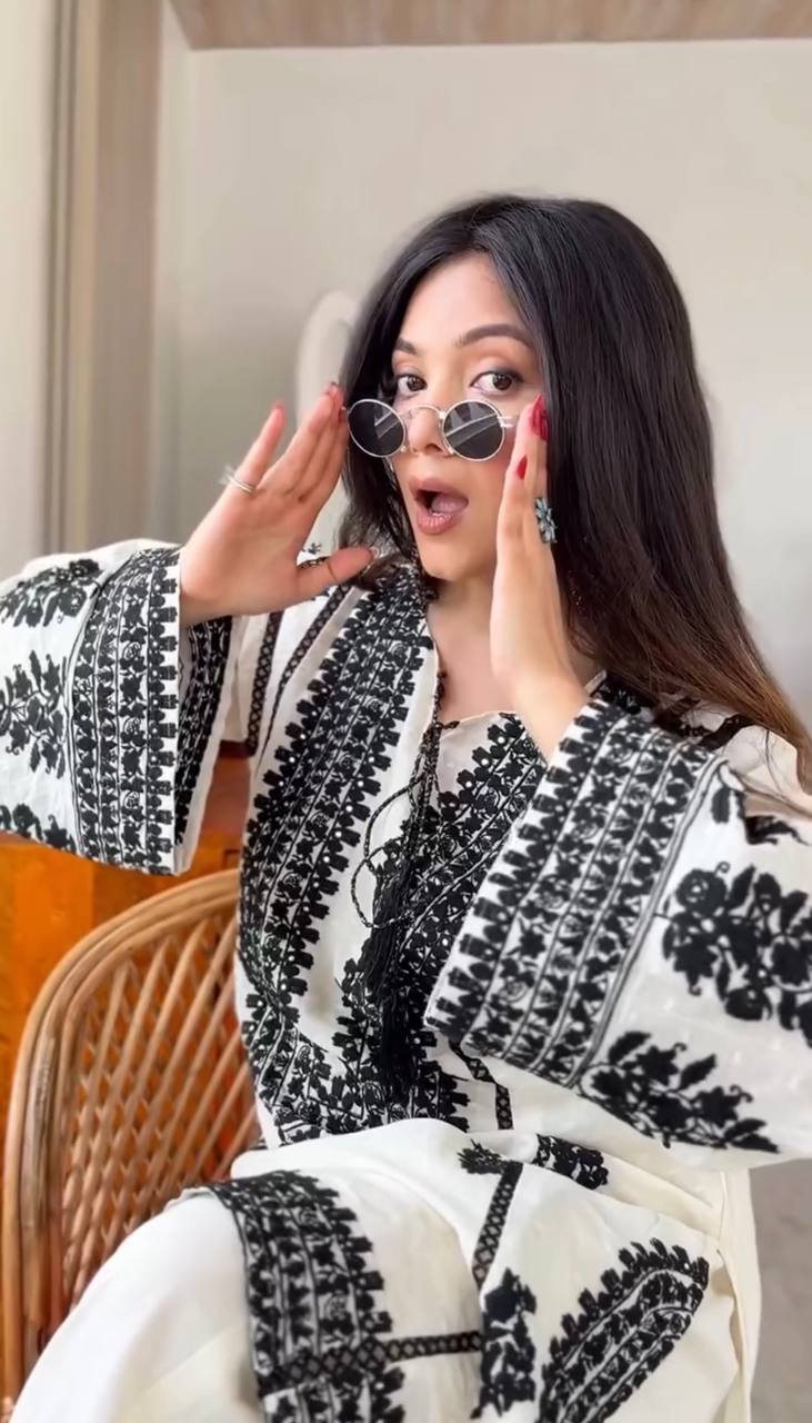 Casual Party Wear Co-Ord Sharara Set For Women