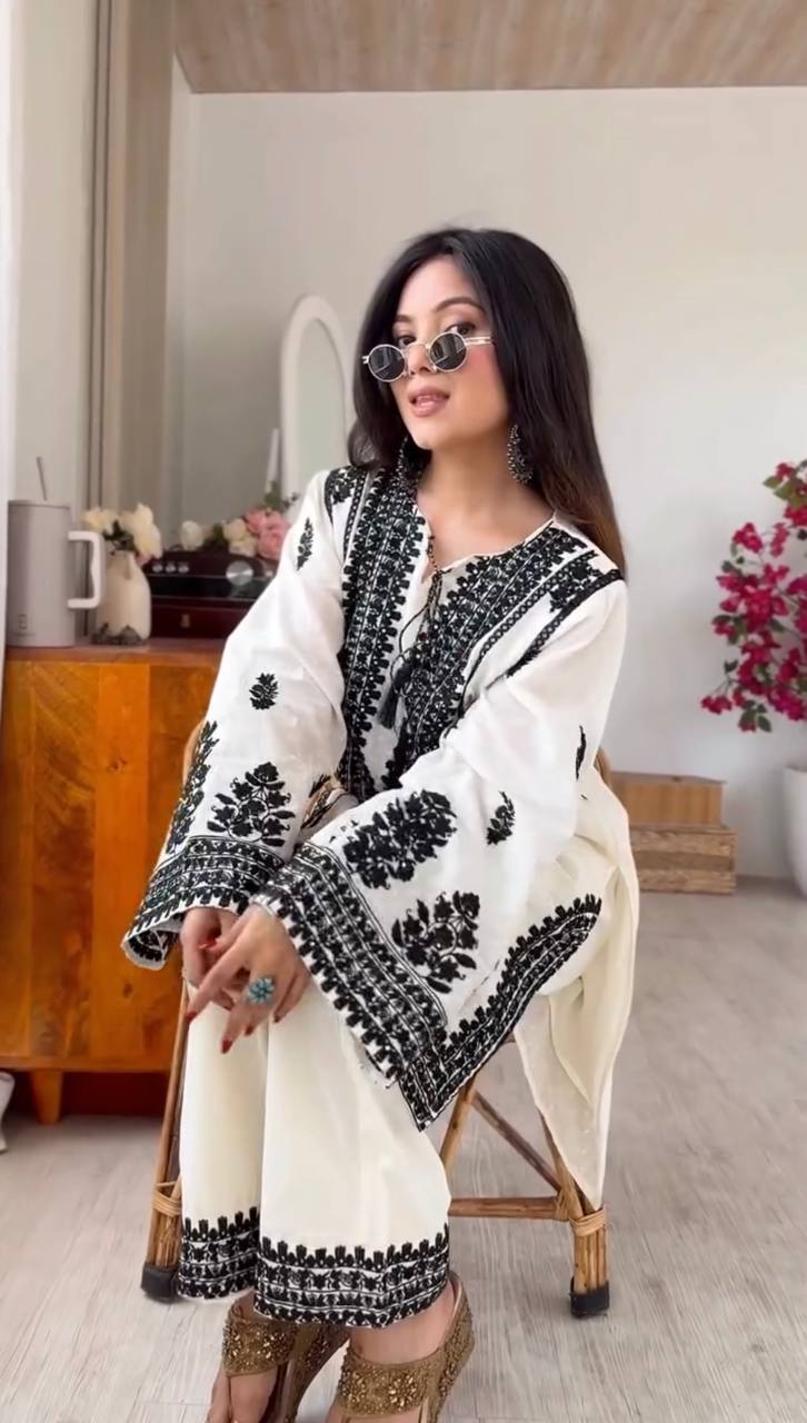 Casual Party Wear Co-Ord Sharara Set For Women