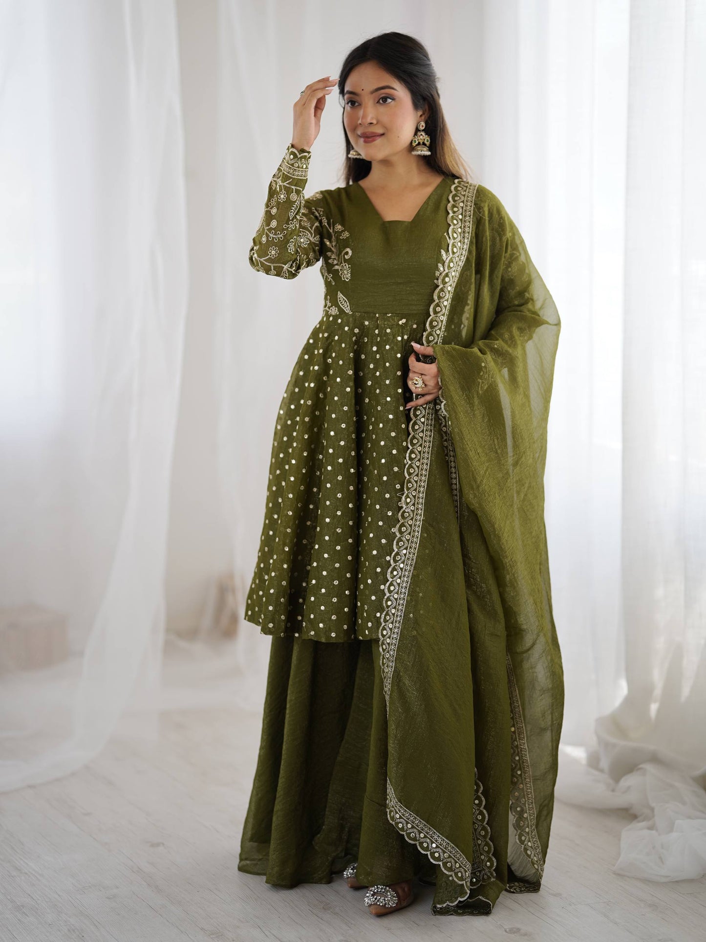Vibrant Traditional Outfits for Modern Women | Sharara Set For Women