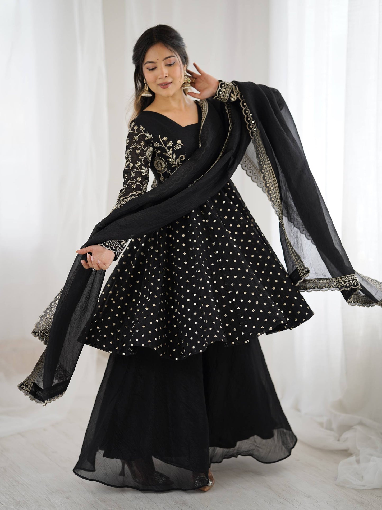 Vibrant Traditional Outfits for Modern Women | Sharara Set For Women
