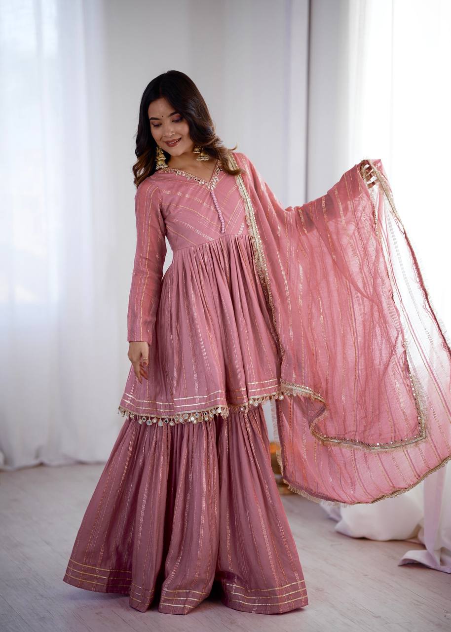 Elegant Ethnic Attire for Every Occasion | Sharara Set For Women