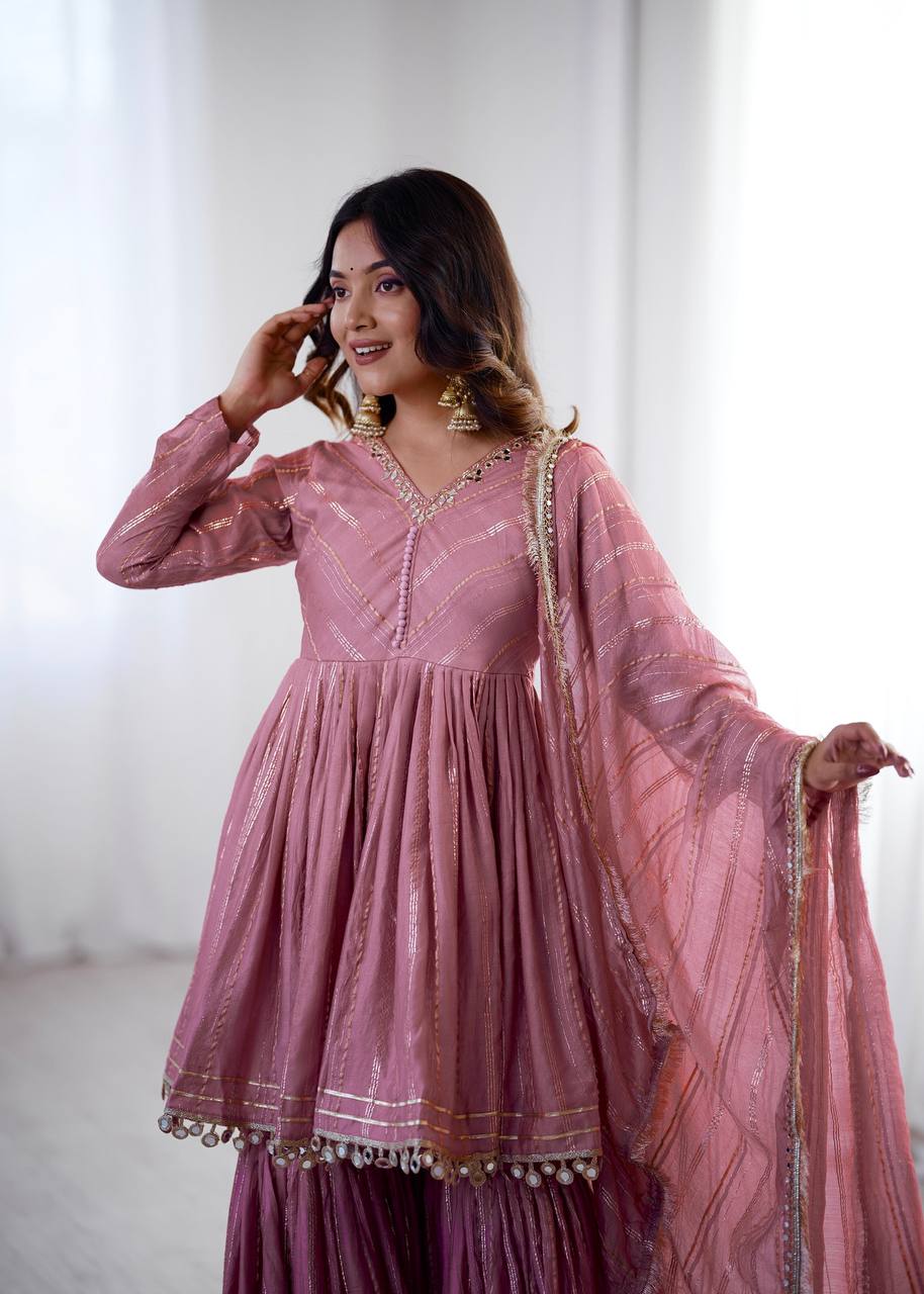 Elegant Ethnic Attire for Every Occasion | Sharara Set For Women