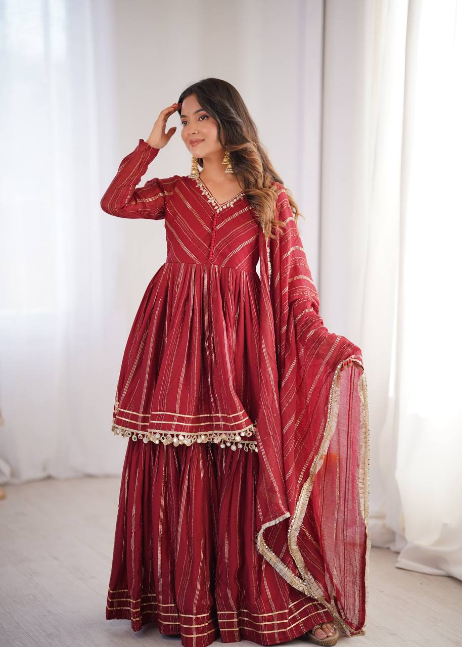 Elegant Ethnic Attire for Every Occasion | Sharara Set For Women