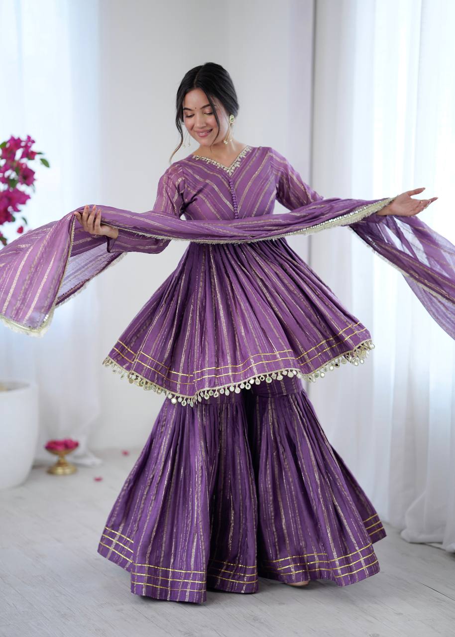 Elegant Ethnic Attire for Every Occasion | Sharara Set For Women
