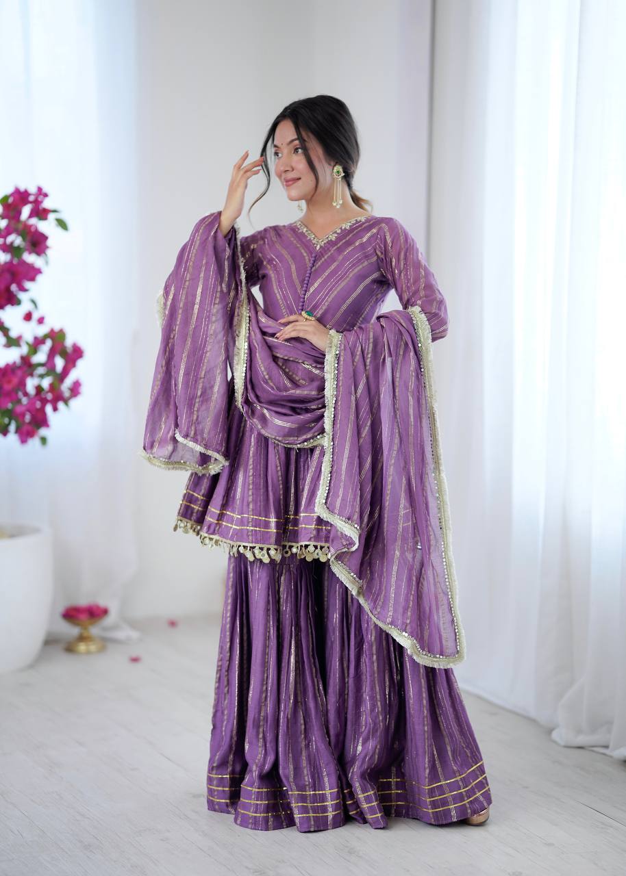 Elegant Ethnic Attire for Every Occasion | Sharara Set For Women