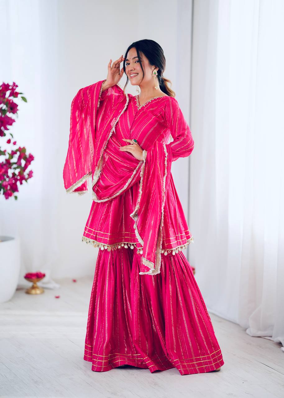 Elegant Ethnic Attire for Every Occasion | Sharara Set For Women