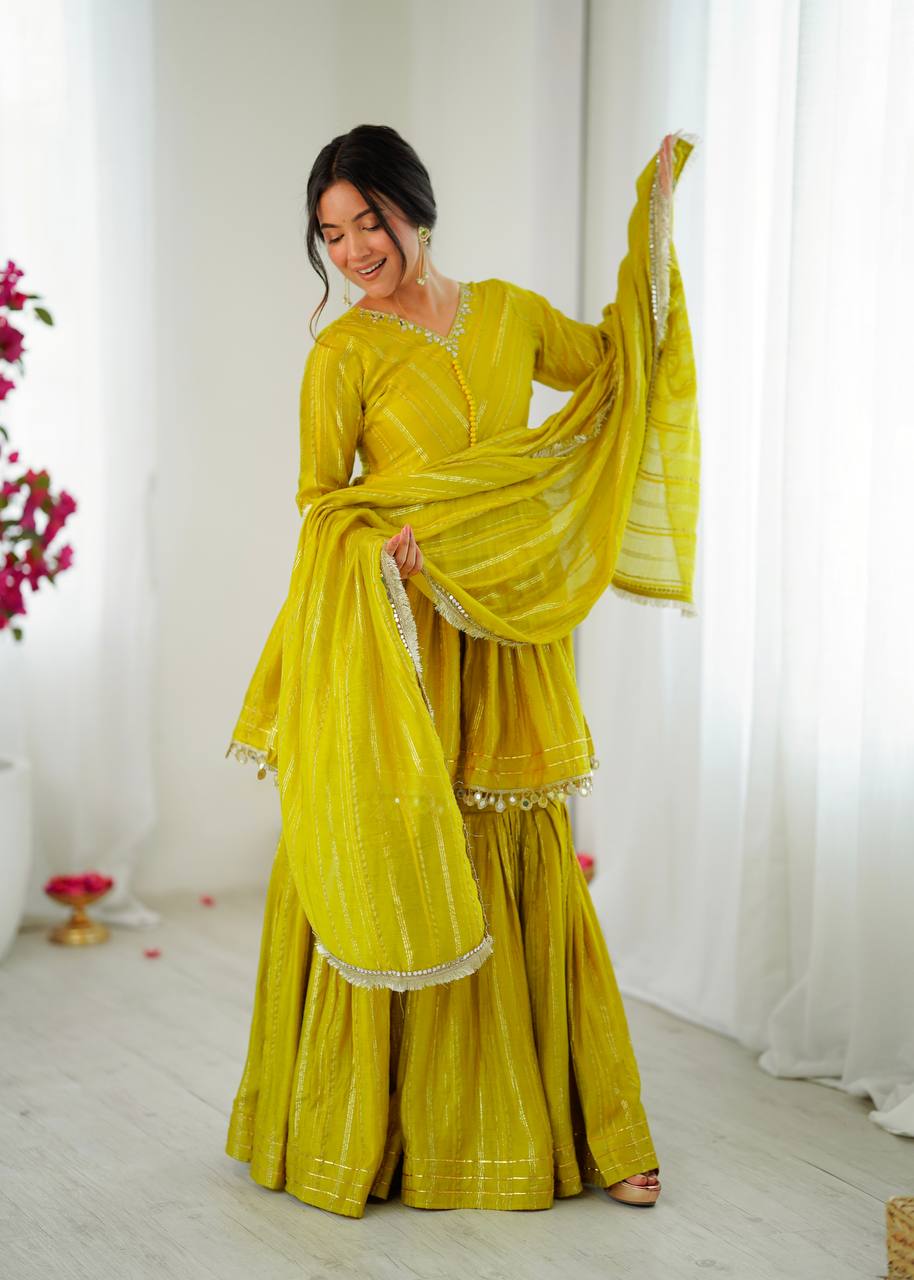 Elegant Ethnic Attire for Every Occasion | Sharara Set For Women