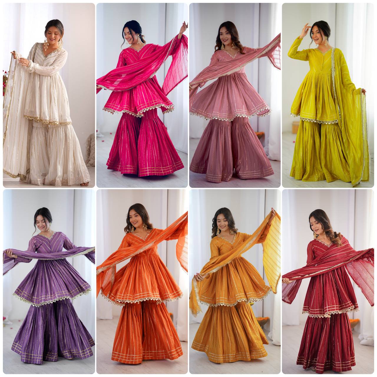 Elegant Ethnic Attire for Every Occasion | Sharara Set For Women