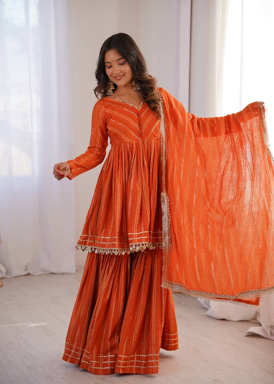 Elegant Ethnic Attire for Every Occasion | Sharara Set For Women