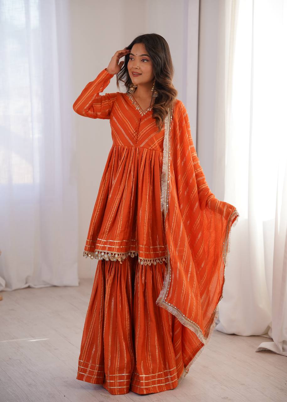 Elegant Ethnic Attire for Every Occasion | Sharara Set For Women