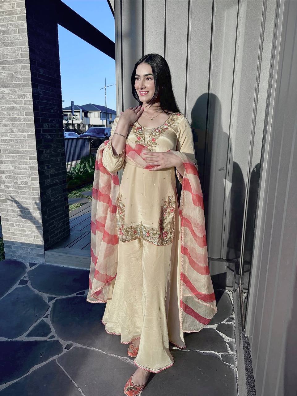 Graceful Attire for Special Moments | Sharara Set For Women