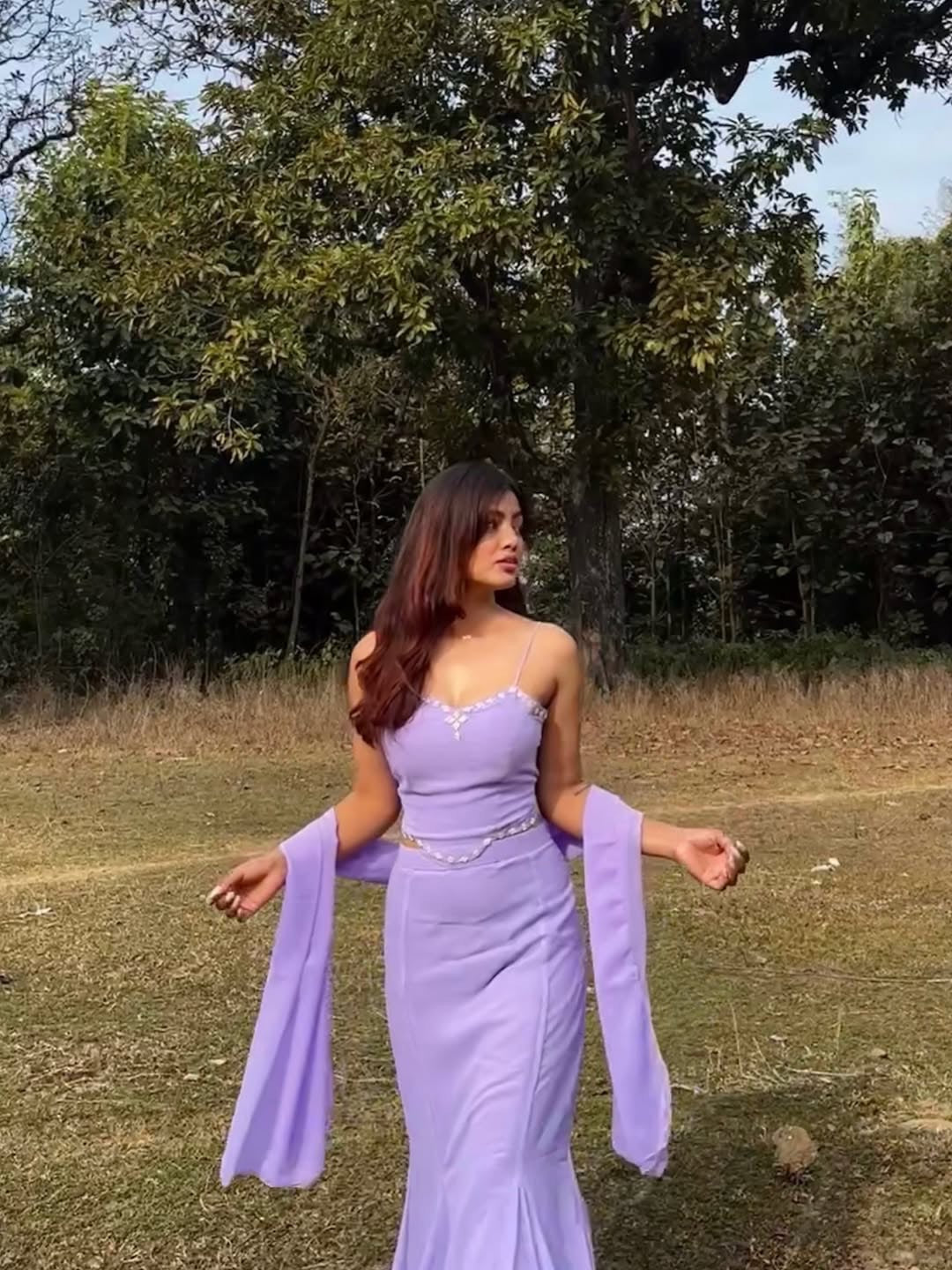 Fish Cut Lehenga Choli for Women | 90’s Style Party & Farewell Wear | Fully Stitched Georgette Set