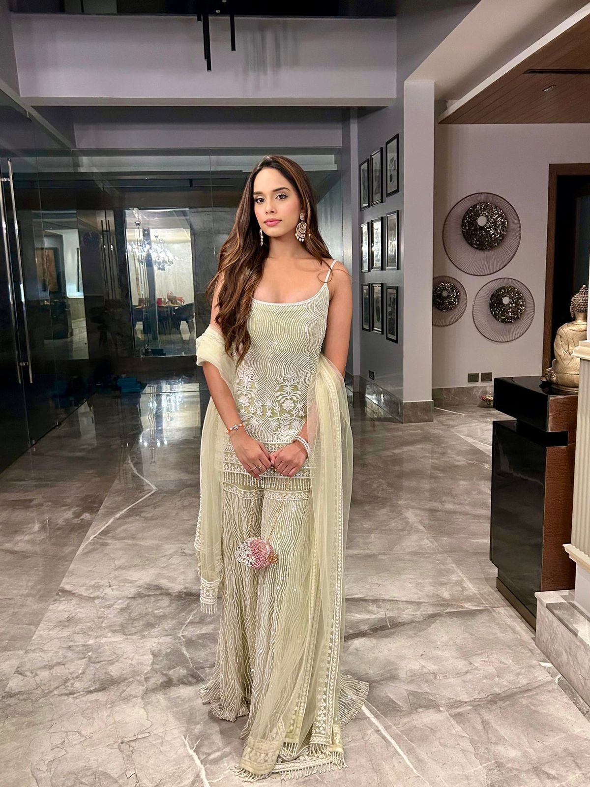 Festive Shamreen Spark Sharara Set for Wedding Function | Sharara Set For Women