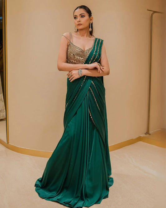 Ready To Wear Pine Blossom Fantasy Saree | wedding saree for women