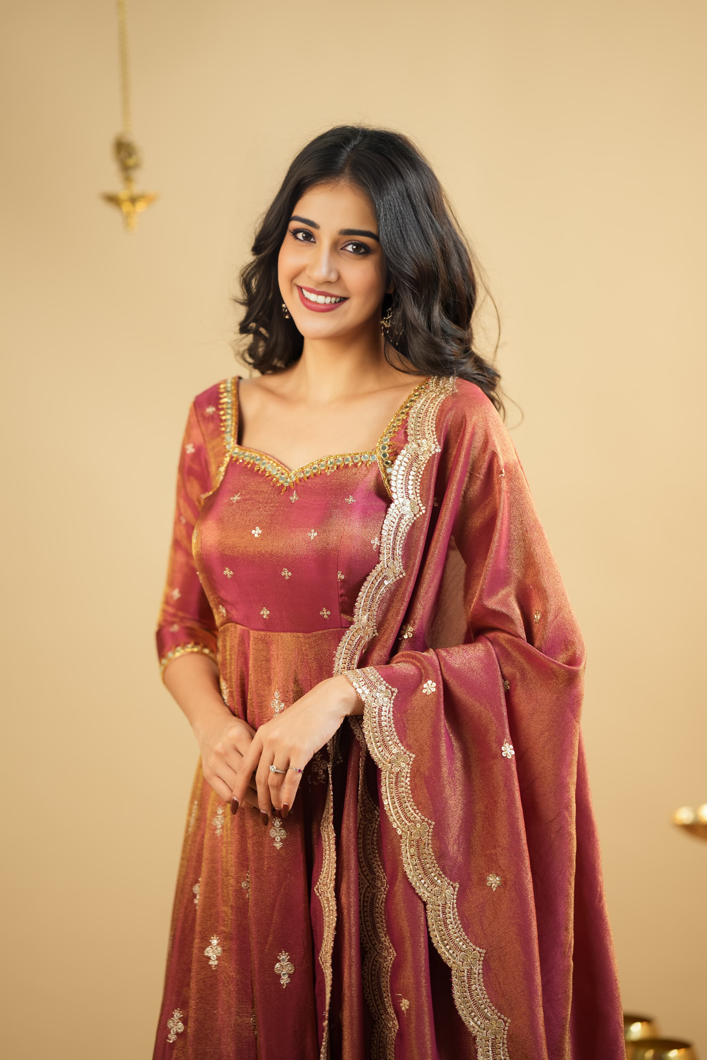 Trendy cosmo Slit Anarkali Premium Suit Set