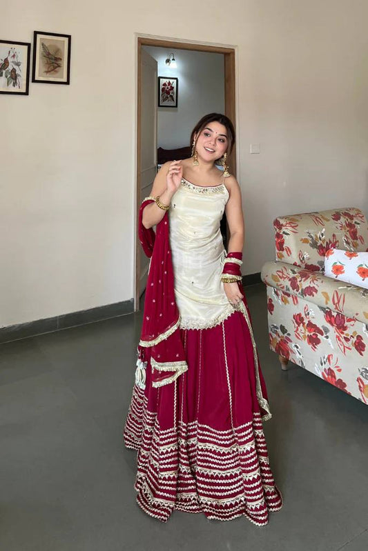 Vibrant Whirls: Celebrate in Style Today | Sharara Set For Women